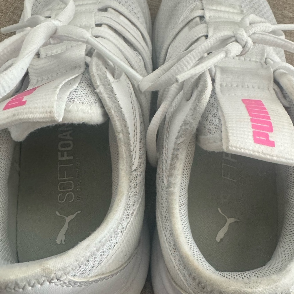 Puma White Sneakers - Picture 5 of 5